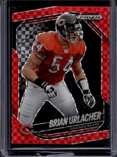 2025 Panini Prizm Black Brian Urlacher Red Power #/75 Bears