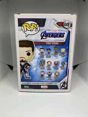 Funko Pop! Tony Stark #449 Marvel Avengers JUNE 889698366601| eBay