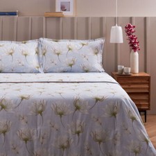 Completo lenzuola Aurea di Zucchi in Raso Matrimoniale K500