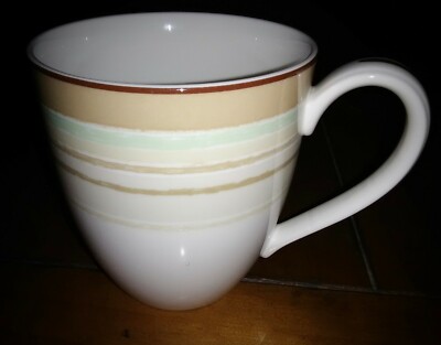 Noritake Ambience Porcelain COFFEE MUG  'Mocha Java Swirl'  4'' x 3 3/4'' - 0402B