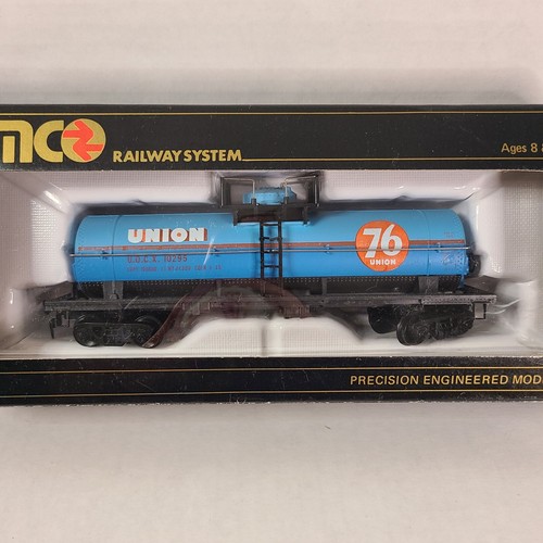Pemco 40" Tank Car w/Platform Texaco Union 76 Model HO Train New 1980 Bundle 2 - Picture 3 of 5