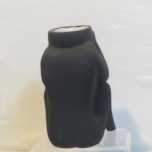 Original VINTAGE TRADER VIC Suffering Bastard Mai Tai Joe Matte Black TIKI MUG B - Picture 3 of 9