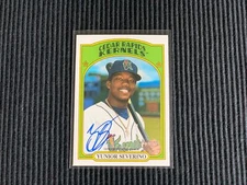 2021 TOPPS HERITAGE MINOR LEAGUE YUNIOR SEVERINO *REAL ONE AUTO*  TWINS
