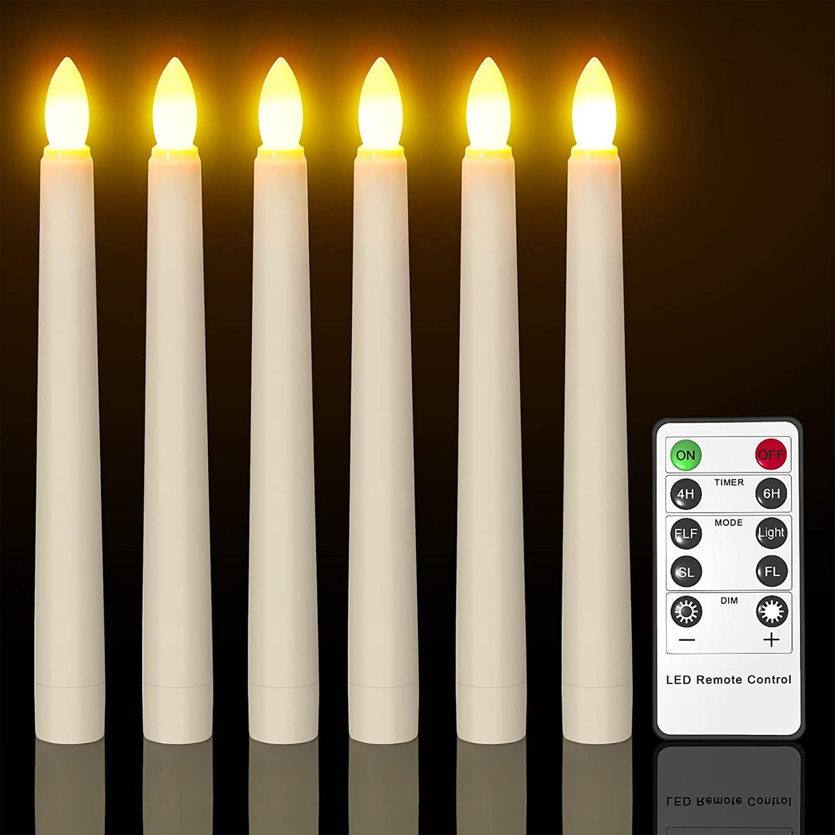 Candele LED colorate senza fiamma a forma di zucca - Decoraz
