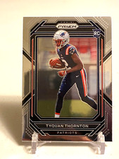 2022 Prizm TYQUAN THORNTON Rookie Card No. 328 New England Patriots