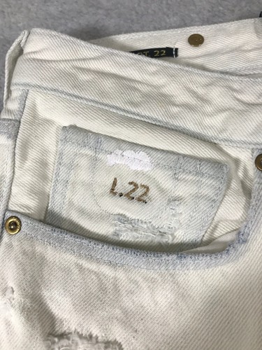 Scotch & Soda Jeans Men 31x30 (Fits 33x30) Ralston Lot 22 Slim Fit Lt Blue *Flaw - Picture 6 of 24