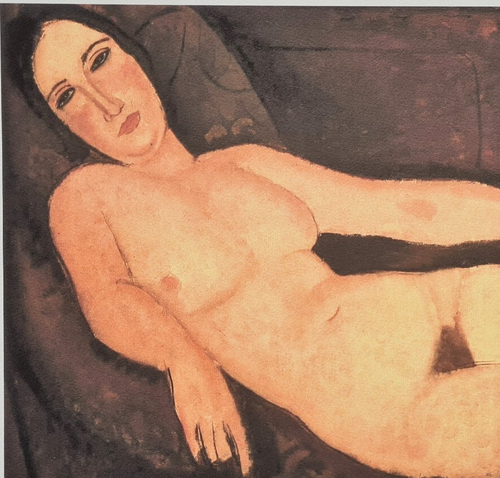 AMEDEO MODIGLIANI * Nude on a Divan *50x40 cm*signed lithograph*limited # 62/250 - Picture 3 of 9