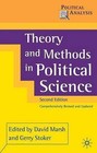 Theory and Methods in Political Science by Palgrave Macmillan (Paperback, 2002)