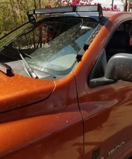 Windshield Pillar Mounted Brackets LED Light Bar FITS Dodge Ram 2002-2008