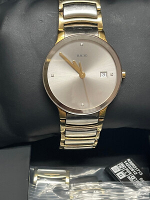 Rado Centrix Men or Woman's Watch with Diamonds on the Face
