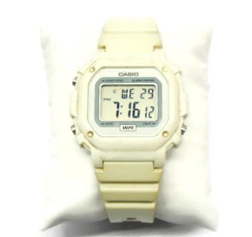 Casio illuminator white sales