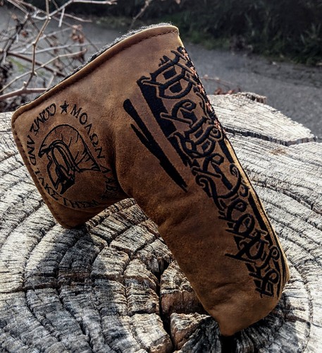 Dice Golf Customs Leather Putter Cover - Picture 1 of 4