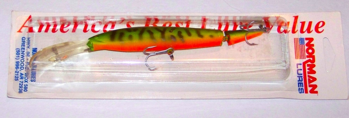 Leurre Bill Norman Deep Jointed Minnow 4.5" Articulé – DISCONTINUÉ – NEUF – Perle Os
