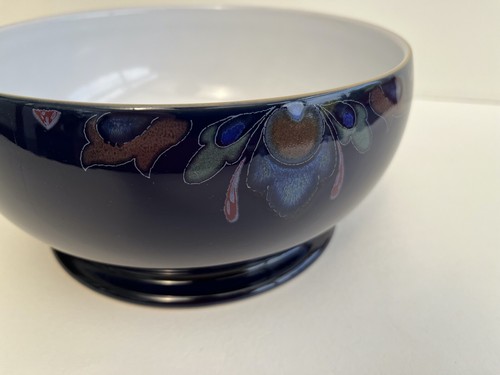 DENBY BAROQUE SALAD FRUIT SERVING BOWL - GREAT CONDITION - Picture 4 of 7