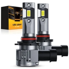 AUXBEAM HB3 9005 LED Headlight Kit 90W High Low Beam 6500K White Bulb CANBUS Q20