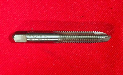 GREENFIELD 3/8 - 16 NC GH3 Spiral Point Tap 3 Flute, HSS B2195, USA Made - NEW