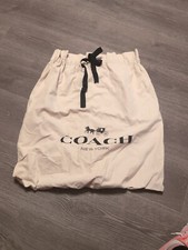 Coach Drawstring Dust Bag Storage Cover Bag -XL- NEW