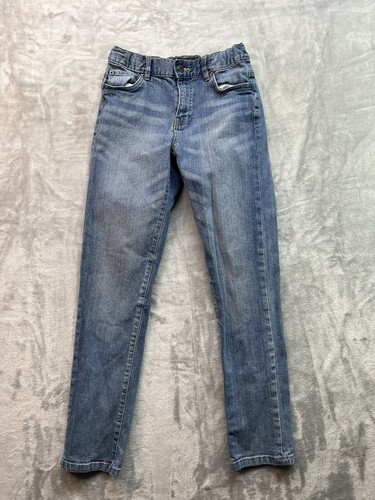 Lucky Brand Boys Youth Sz 14 Authentic Skinny Stretch Waist Blue Jeans School