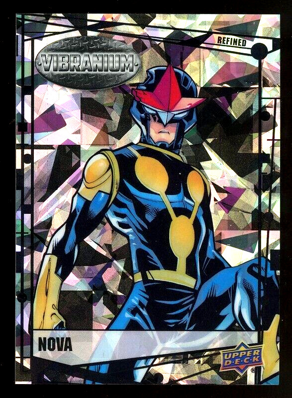 NOVA 2015 UD Marvel Vibranium #77 REFINED Parallel SP 42/99 - MINT