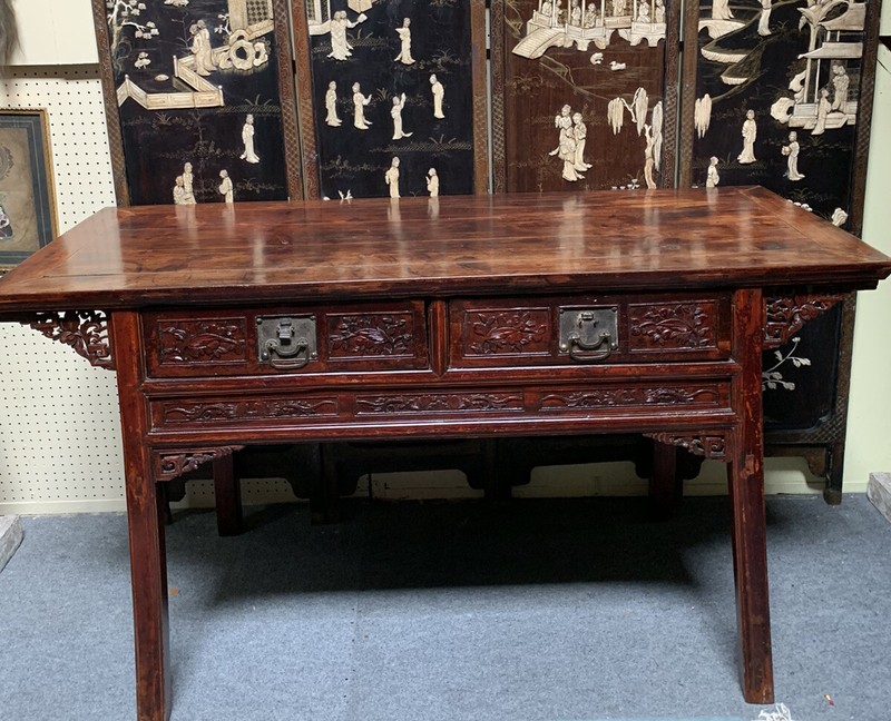 Antique Chinese Altar Console Table