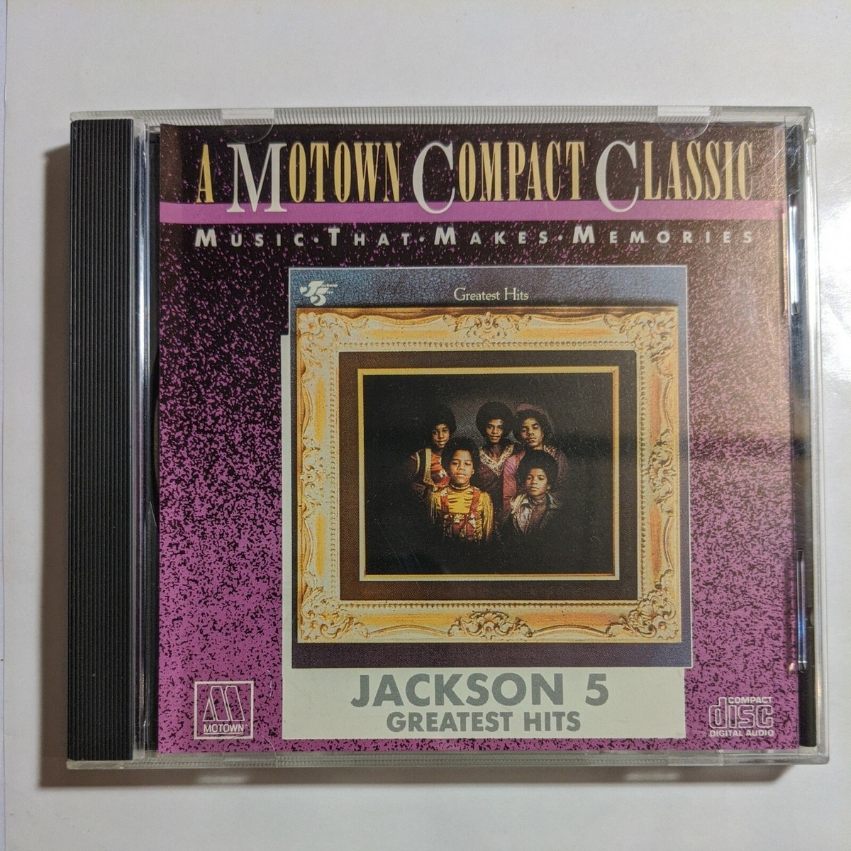 JACKSON 5 Greatest Hits CD ~ Motown Classic ~ NM writing on