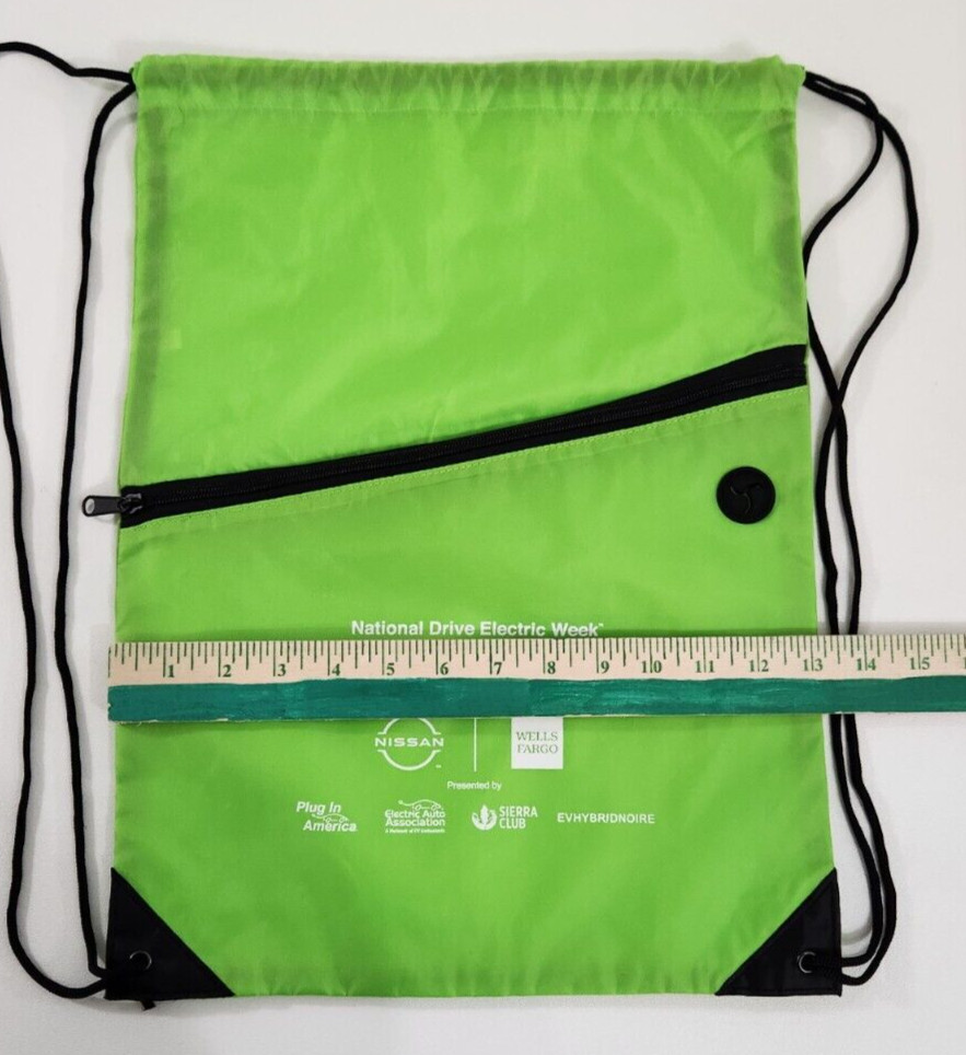 Drive Electric Drawstring Cinch String Backpack B… - image 6