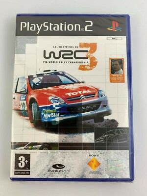 PS2 WRC 3 World Rally Championship, UK Disc French Boxtext, Neu & Factory Sealed
