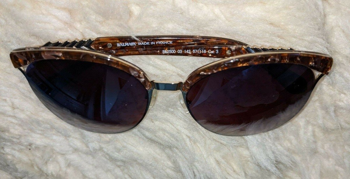Balmain | 57mm Clubmaster Metal Frame Sunglasses Ray-Ban RB3716 Clubmaster Metal L (51 - 21) with Blue lenses  main image 4