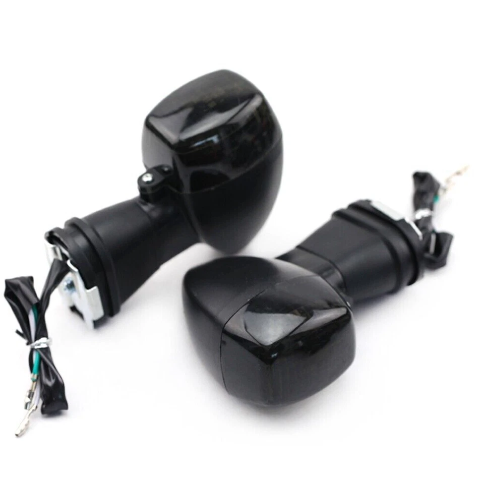 Front Turn Signal Lights For KAWASAKI NINJA 250R/500R KLE 250/400/500 Z750 ZR-7S - Image 3 of 4