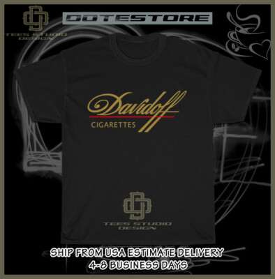 Davidoff cigarettes Logo Men's T-Shirt American Dotees Tee Shirt