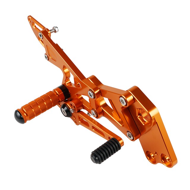 NiceCNC Adjustable Rearsets Foot Pegs Footrest For KTM RC 390 20142020