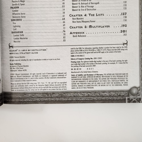 Diablo Strategy Guides II Expansion Set Lord of Destruction Bradygames Books x 3 - Picture 15 of 16