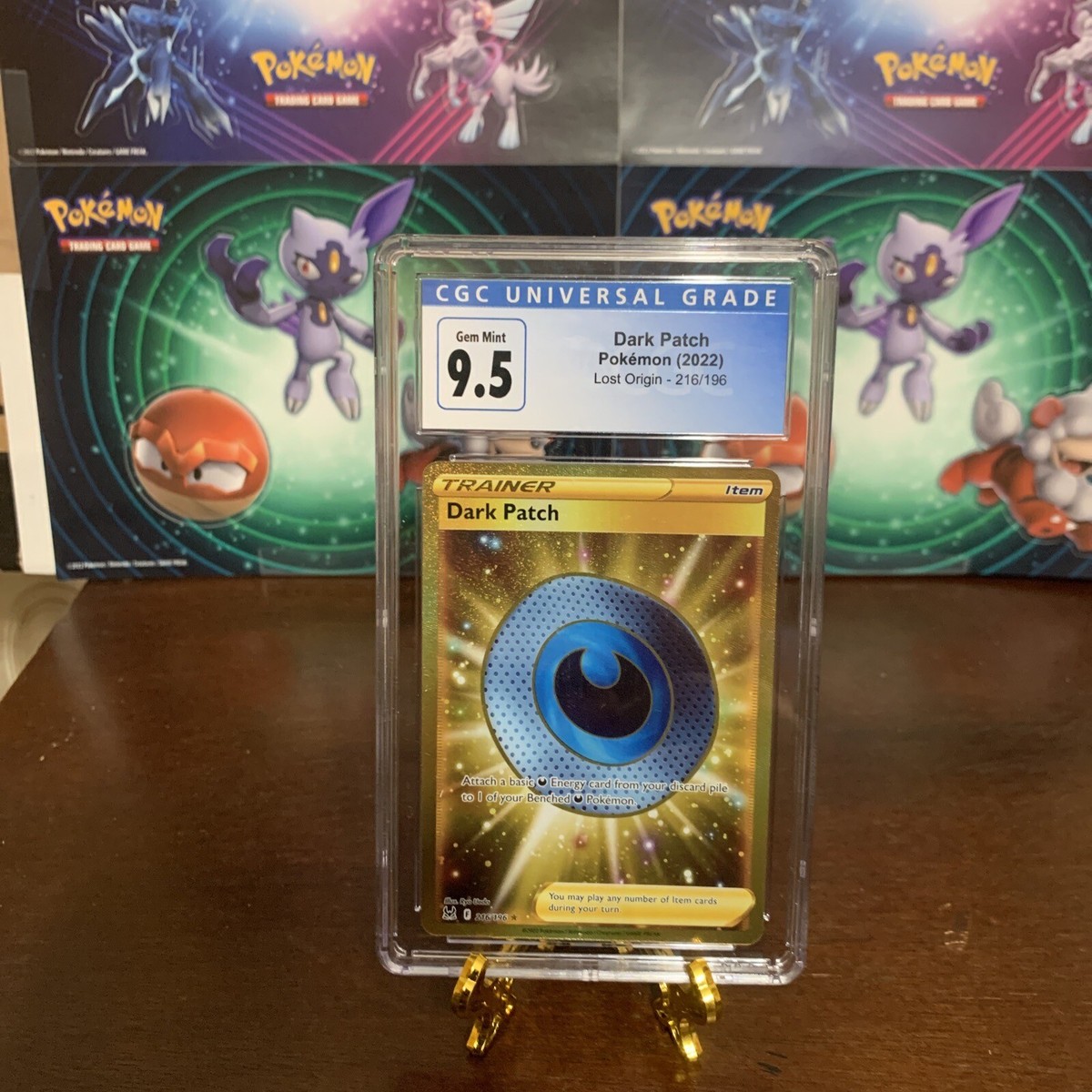 dark patch pokemon card Pokemon B & W DARK EXLORERS: DARK PATCH - 93/108 - TRAINER CARD
