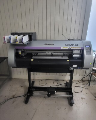Mimaki CJV30-60 24'' Solvent Sticker / Label Printer