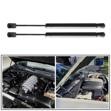 Coppia Puntoni Gas Supporto Sollevamento Cofano Anteriore Auto per Dodge Challenger 2005-2010