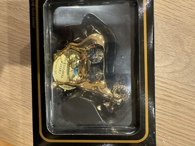 KG & CO. Gold Plated Crystal temptations Spectra Swarovski Crystals Ram