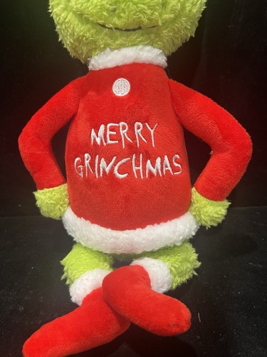 NUEVO Peluche Dr. Seuss Merry Grichmas ~ Squeaky Pet - Imagen 3 de 5