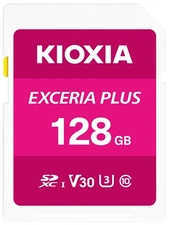 10 pack KIOXIA 128GB SDXC Exceria PLUS UHS-I U3 C10 100MB/s (4K) LMEX1L0128GG4