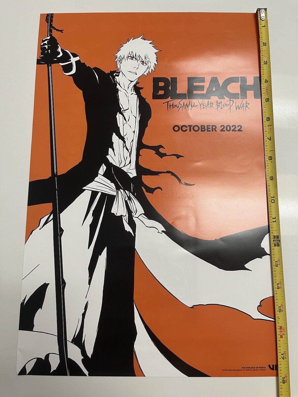 Anime Expo AX 2022 Bleach Thousand-Year Blood War Exclusive Poster - Shonen  Jump