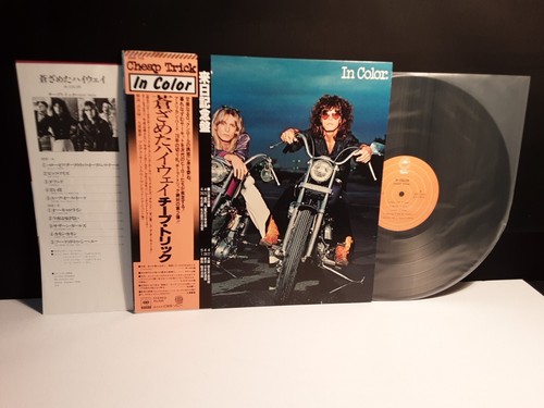 CHEAP TRICK "In Color" Lp Japan-Obi-Vinyl Japanese Epic Tonight Budokan Police - Picture 4 of 14