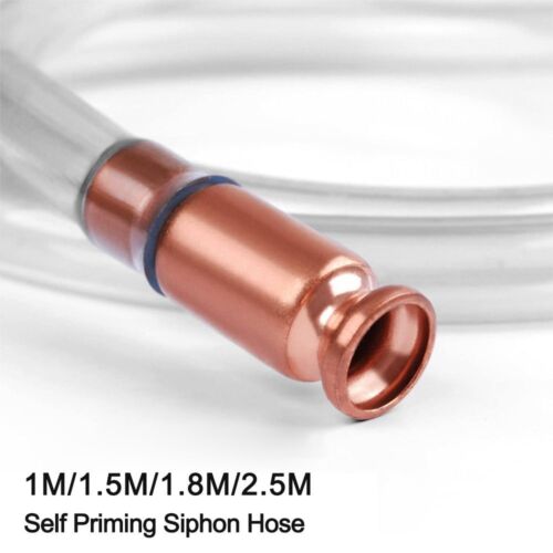 Self Tools Gas Siphon Pump Siphon Hose Gasoline Fuel Water Manual Suction Pipe - Picture 3 of 13