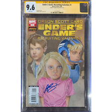 Ender's Game: Recruiting Valentine #1__CGC 9.6 SS__Signed by Abigail Breslin Ender's Game: Recruiting Valentine #1__CGC 9.6 SS__Signed by Abigail Breslin