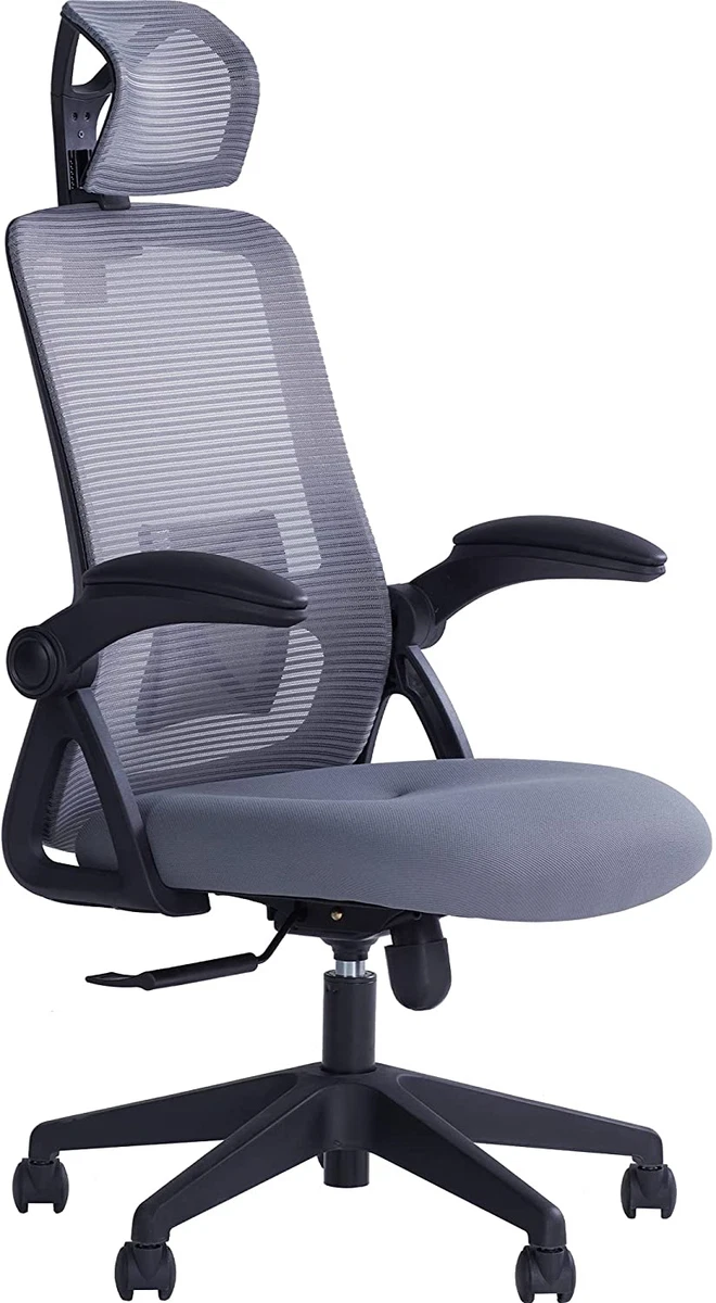 Grey mesh 2024 back office chair
