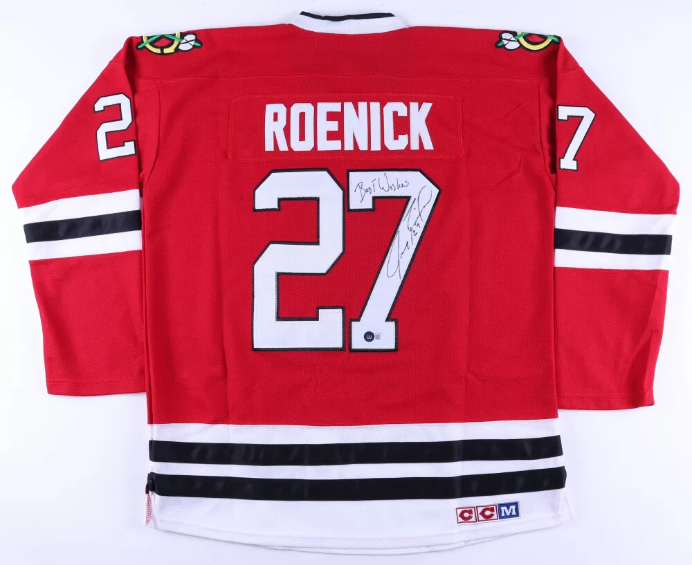 Jeremy Roenick Signed Jersey (Beckett)