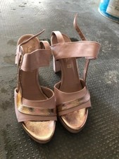 scarpe donna eleganti con tacco 11  rosa cipria Raffinè