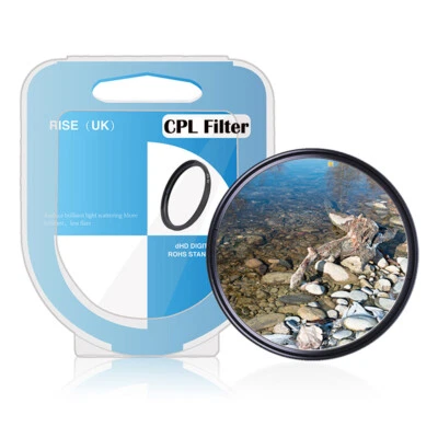 Filtre Polarisant Circulaire Polarisé Filtre CPL Filtre 77 MM pour Canon Nikon