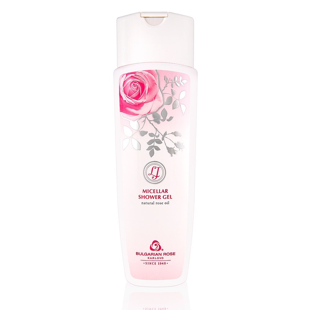 Micellar shower gel Lady's Joy, con acqua e olio di rosa bulgara,250ml