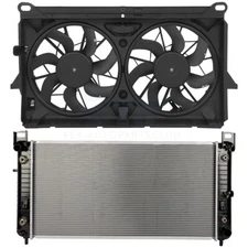 Fits 2007-13 Chevy Silverado 1500 Avalanche Engine Radiator and Cooling Fan Kit