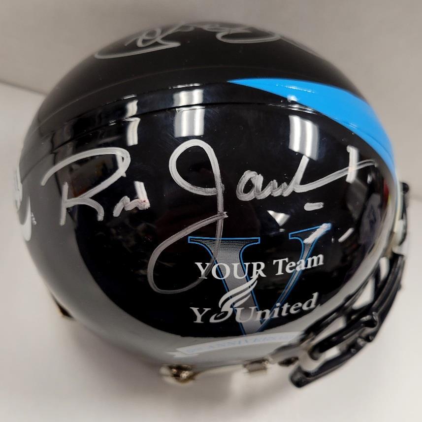 JON BON JOVI & RON JAWORSKI 直筆サイン ヘルメット Jon Bon Jovi & Ron Jaworski signed Philadelphia Soul Mini