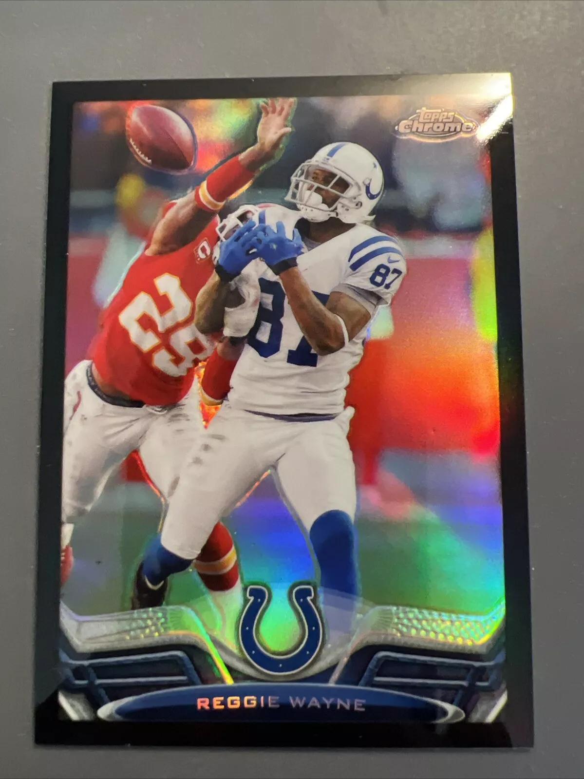 Reggie Wayne trading card